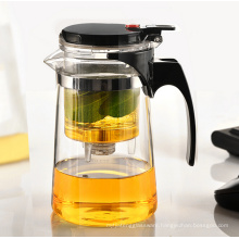 Haonai Glass Tea Pot & Infuser With Handle, Lid & Loose Tea Filter 650/800ml Capacity